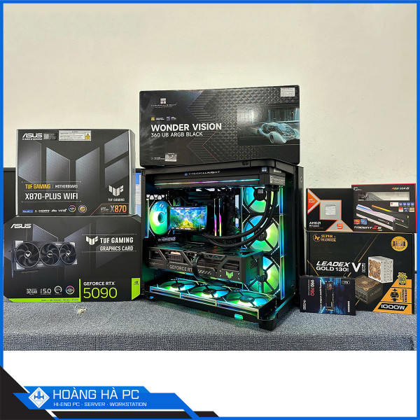 PC ĐẸP RYZEN 9 9950X3D | 64G D5 | NVIDIA RTX 5090 32G